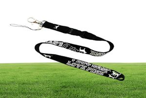 Diseñador Keychain Fashion Love Lanyard Pink para llave con llave de cuello de teléfono llave