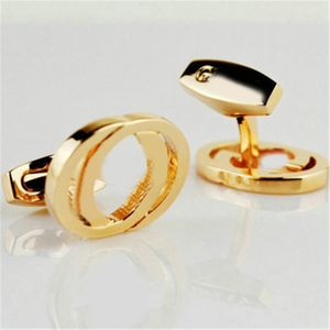 designer link fashion jewelry men classic letters luff links shirt accessories wedding gifts cufflinks