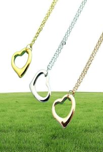 Diseñador Love Jewelry Collar Mujeres Collares de corazón de lujo 925 Joyas de plata como regalo con caja 0017779532