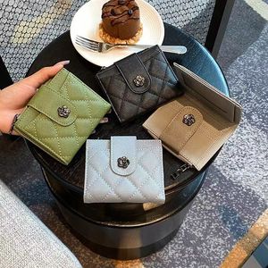 Designer Luxury Men's and Women's Wallets Ringer Tote Handbag Handheld Mobile Phone Florist Light Luxury covhide Original Card holder Leather wallet card bag