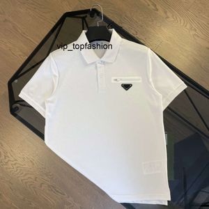 Diseñador de lujo Camisa para hombre Ocio Trabajo clásico Camisa de marca Diseños de bordado de letras Diseño de bolsillo con cremallera Cómodo y transpirable Detalles superiores Verano Casual