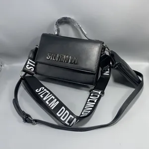 Bolso de lujo para mujer Madden Bag Store Bolso de mano 90% Fábrica Venta caliente al por mayor elegante bolso stevemaddes de un solo hombro Bolso pequeño Bolso bandolera con letras de banda ancha