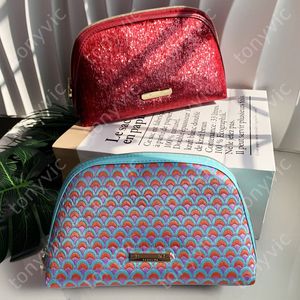 Sac de maquillage de créateur pour femmes sacs de cosmétiques coloré sac à main fashion zipper de voyage de voyage pochettes dames sac à main