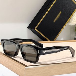 Designer hommes et femmes lunettes de soleil mode JEFF lunettes faites à la main classique luxe style rétro qualité design unique gros cadre boîte originale