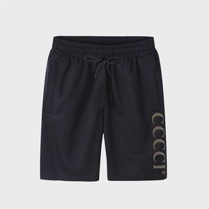 Pantalones cortos de talla grande para hombre de diseñador Pantalones casuales de verano Moda deportiva de algodón estampado en blanco y negro corto suelto Tamaño asiático grande M-6XL 347