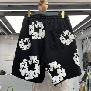 Short de créateur pour hommes, short de styliste, graphique floral, Harajuku, surdimensionné, luxueux, décontracté, imprimé, Streetwear, pantalon court