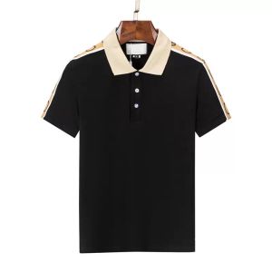 T-shirt pour hommes de concepteur Polo flambant neuf coton broderie infroissable respirant T-shirt revers mode commerciale impression décontractée haut de gamme manches courtes M-3XL