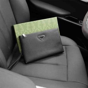 Designer Mens Clutch Wallets Luxury Zip Purse Classic Leather Clutch Bags Fashion Key Bag Card Case Haute Qualité 5 Couleurs