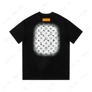 Diseñador para hombre camisetas camiseta Europa París camiseta camisas casual máquina de algodón geometría flores gradiente letra impresión camisetas tops para mujer verano estilo pista