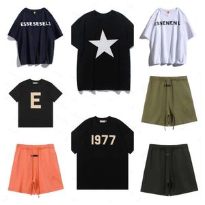 Designer Mens T-shirt Ess Fg Tees 1977 Brand Essen Shirt Tials T-shirt Casual confortable Houstable Half Mancheve Top Fashion Fashion Shorts Cool Shorts Chéchs NZ