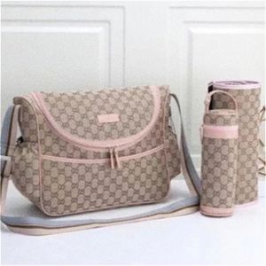 Designer New Fashion Pu Leather With Change Pad Organisateur Baby Diaper Bag Mommy Daddy Sac à dos