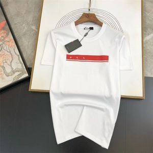 Diseñador de camiseta de lujo marca camiseta Ropa spray carta manga corta primavera verano marea hombres y mujeres camiseta NEW2023XS-5XL