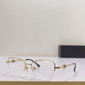 Marco óptico de diseñador Marcos semi sin montura BV5173B Top Original de alta calidad Gafas de sol de diseñador famosas gafas de marca retro clásicas de moda recetadas