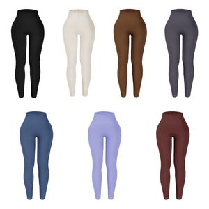 designer pants Yoga piste designer pantalon Bodybuilding Leggings Sport Nu Pantalon Jogging Sweatpant Fille Élasticité Pleine Longueur Fesse levage Mince Sexy 0