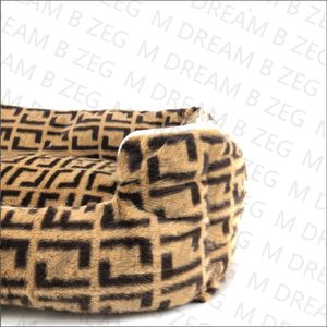 Designers Dog Kennel Beds Mat Letter F Print Brand Pets Pens Fashion Pet Bed Supplies PS1399