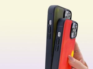 Cas de téléphone de concepteur La couleur magique a changé pour l'iPhone 14 13 12 11 Pro Max plus 14pro 14Plus 13pro 12pro 11pro Beau Silicone cas7870412