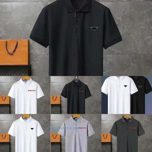 Designer Polo Men S T-shirts mode Broidered Designers Tshirt V Neck Cotton High Street Casual Shirt Luxury Couple Vêtements asiatique SIME S XL