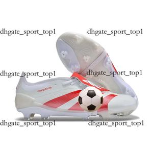 Sandalias de diseñador Zapatos de diseñador Predator Elite Tongue FG Zapatos de fútbol ultraligeros para hombres Zapatos de fútbol ligeros, transpirables e impermeables Tamaño 39-45 Zapatillas de deporte 339