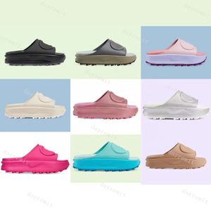 Sandalias de diseñador Dupe AAAAA Diapositivas Diapositivas de goma Mujer Zapatillas para hombre Flores planas SandalWhite S Chanclas de playa con caja