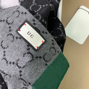 Écharpe de créateur Écharpe de luxe pour femmes lettre dot laine mode classique cachemire ascenseur écharpe en tricot écharpe d'hiver chaud Couple cadeau