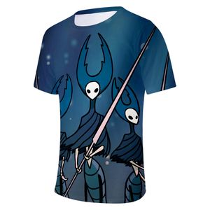 Chemise de designer Hollow Knight Summer Mens Sweat à capuche Unisexe Jeunesse 3D Cartoon Anime Character Hollow Knight Chemise Femme Enfant Vêtements Pull à capuche à manches longues Pulls
