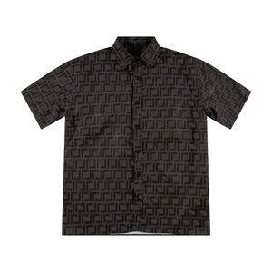 chemise de créateur hommes bouton décontracté chemise habillée chemises d'affaires formelles chemises à manches courtes pour hommes respirant T-shirt vêtements