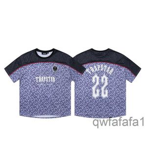 Camisas de diseñador Camisetas para hombre Mans Mujeres New Trapstars Jersey Tees Deporte Cuello redondo Camiseta Casual Camisa Luxurys Ropa Street Shorts M0FJ