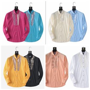Men's Slim Fit Polo Shirts, Casual Business Fashion Dress Shirts, Spring T-Shirts, M-3XL