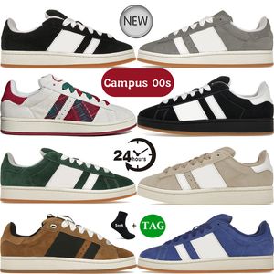 Chaussures de créateurs Campue 00s Daim Noir Blanc Gris Vert Foncé Nuage Cristal Gomme Écorce Semi Lucide Bleu Saint Valentin Korn Noël Hommes Baskets Casual Femmes