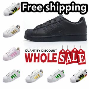 Chaussures de créateurs chaussures décontractées hommes baskets mode Stripe Shoes plates chaussures sport chaussures de course 36-45 Golden Livraison gratuite