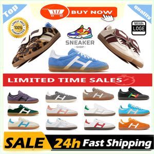 Zapatos de diseñador Hombres Mujeres Diseñador Zapatos casuales Zapatillas de deporte de cuero con caña baja Blanco Negro Gum Dust Cargo Clear Pink Desert Grey Para hombre para mujer Entrenadores deportivos al aire libre