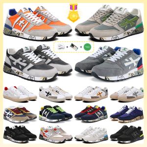 Zapatos de diseñador Premios Hombres Mujeres Zapatos para correr Italia Mick Lander Django Piel de oveja Zapatillas de cuero genuino Zapatillas deportivas para hombres y mujeres