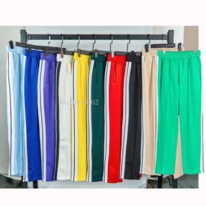 Diseñador Sport de rayas a rayas para hombres Pantalones casuales de joggadores