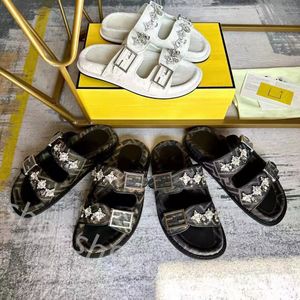 Designadores zapatillas de alta calidad para mujeres toboganes mulas de cuero genuino sandalias hebillas ajustables gladiator sándalo plano de tobogán playas de verano Birkenstok