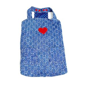 Designer Summer Dog Blue Jupe chat Love Pattern Classic Letter Logo Pet Denim Jupe ins Fadou Schnauzer Teddy Thin Pet Clothing