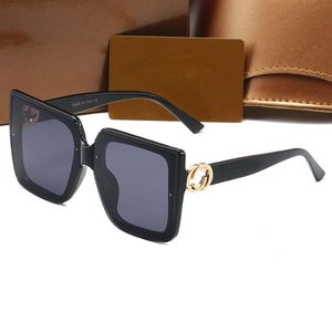 Designer Sunglass Homme Femmes Lunettes de soleil Sun Glass Double Loop Design Goggle Adumbral 5 Couleur Option Lunettes