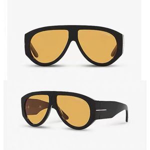 Lunettes de soleil design Hommes Tom Chunky cadre de plaque FT1044 lunettes surdimensionnées Mode Ford Lunettes de soleil pour femmes noir Sport styles noirs boîte d'origine
