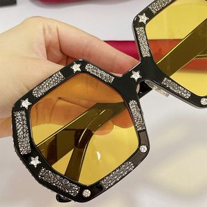 Gafas de sol de diseñador para hombre y para mujer GG0772S diseño geométrico gafas de sol vanguardistas de moda de marco completo retro casual gafas multifuncionales vacaciones en la playa