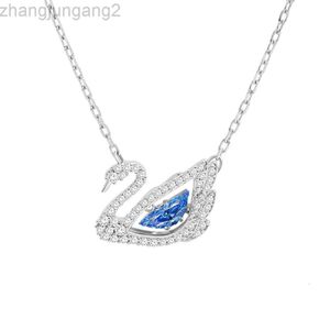 Designer swarovskis bijoux swarovskis saut swan collier élément féminin cristal smart clavicule chaîne