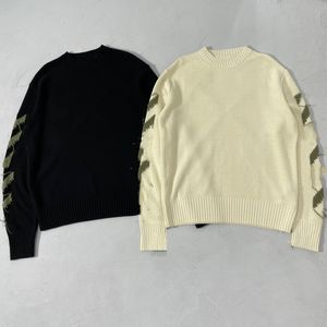 suéter de diseñador suéter de diseñador mujer suéter para hombre lana nylon material mixto ropa de calle gruesa Venta al por mayor 2 piezas 10% de descuento