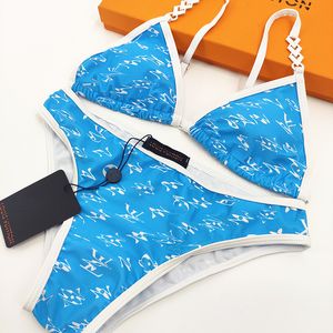 Traje de baño de diseñador Cubrir para mujer Conjuntos de bikini Traje de baño Trajes de baño estampados Ropa de playa de verano Traje de baño para mujeres CJD2306291