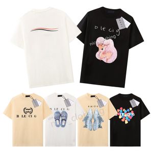 Diseñador Camiseta para hombres Tamáticas de manga corta TEES MENOS Mujeres Amantes de las camisetas de lujo Fashion Algodón de algodón puro Topla superior XS-XL