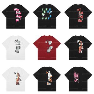 Designer-T-Shirts für Männer, antisoziales T-Shirt, Herren-T-Shirt, Marken-Herrenbekleidung, kurzärmeliges Buchstaben-Hip-Hop-High-Street-Trend, übergroßes Jugend-T-Shirt, Sommer-Herren-T-Shirt