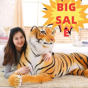 Diseñador Tiger Toys 170 cm Bebé grande Venta al por mayor Juguete pequeño Niños Simulación Suave Peluche Muñeca Felpa Niños el regalo Moda popular