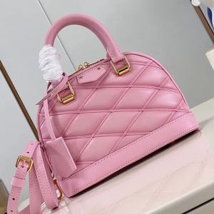 Bolso de bolso de diseño bolso para mujer bolso de hombro clásico costuras de diamantes aaa bolso de cuerpo cruzado superior espejo de calidad hardware de oro con tirante