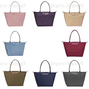 Sacs fourre-tout design Sac de shopping pliable Femmes Dames Multi Couleur Luxe Épaule Nylon Dumpling Sac avec sangle Sacs à main brodés Cross Body Hommes Totes Portefeuille