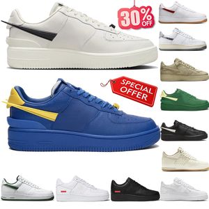 designer unisexe chaussures de sport hommes femmes boîte logo baskets basses fantôme blanc jeu royal chicago tout blanc noir pin vert gris panda hommes embuscades chaussures de mode