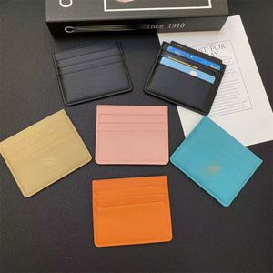 Designer Unisexe Coin Wallet Lettre en cuir Design Mini 5 Color Card Sac Morde Créable Carte de crédit portable Élégant haut niveau d'apparence Multi-Carte Slot Wallet Wholesale 2024