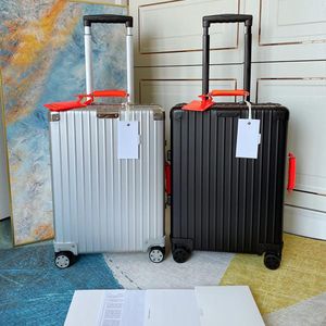 Designer Universal Wheel Suitcase Business Travel Portable Boarding Buggage Buggage High-Capacity Suitcases 2 Couleurs
