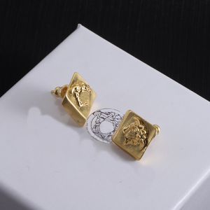 Designer ver Large Gold Nugget Boucles d'oreilles Stud pour femmes Gold Stud Piercing Party Wedding Jewelry Gifts for Women Accessories Wholesale Factory